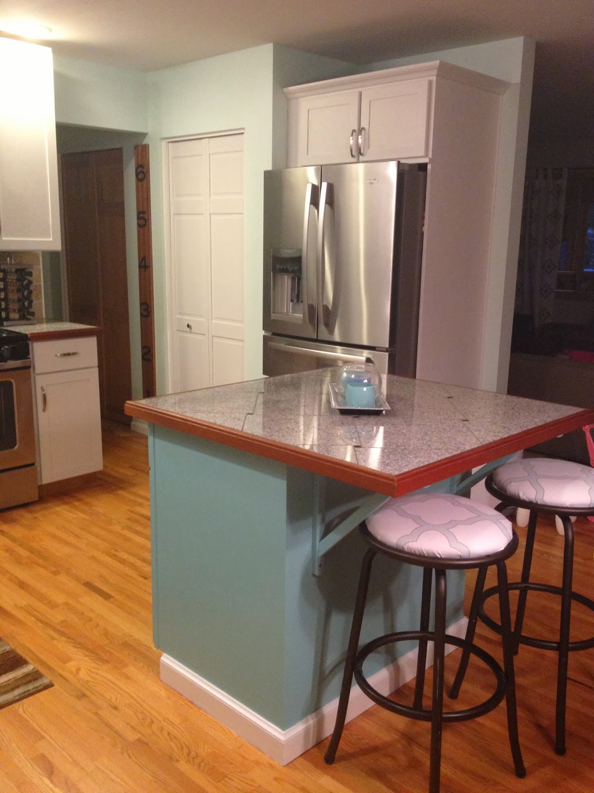 Kitchen cabinet on wheels So my new kitchen led to a lot of extra old kitchen cabinets!