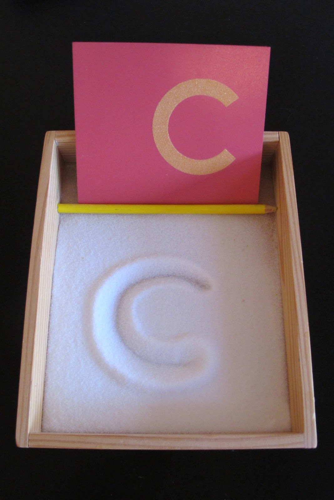 Montessori Letter Tracing 