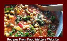 Recipes from Food Matters Website