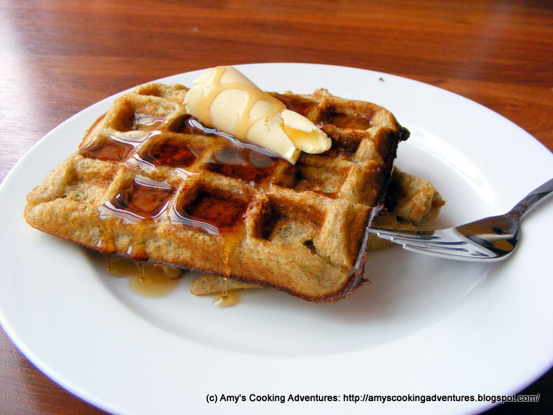 Buttermilk Zucchini Waffles