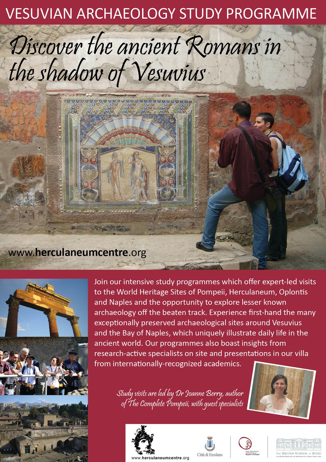 Blogging Pompeii Vesuvian Archaeology Courses