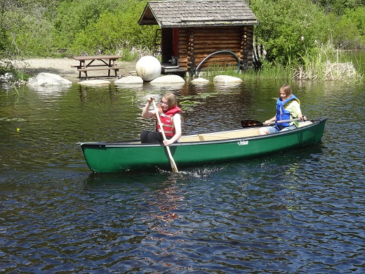 canoe peachland camp activity