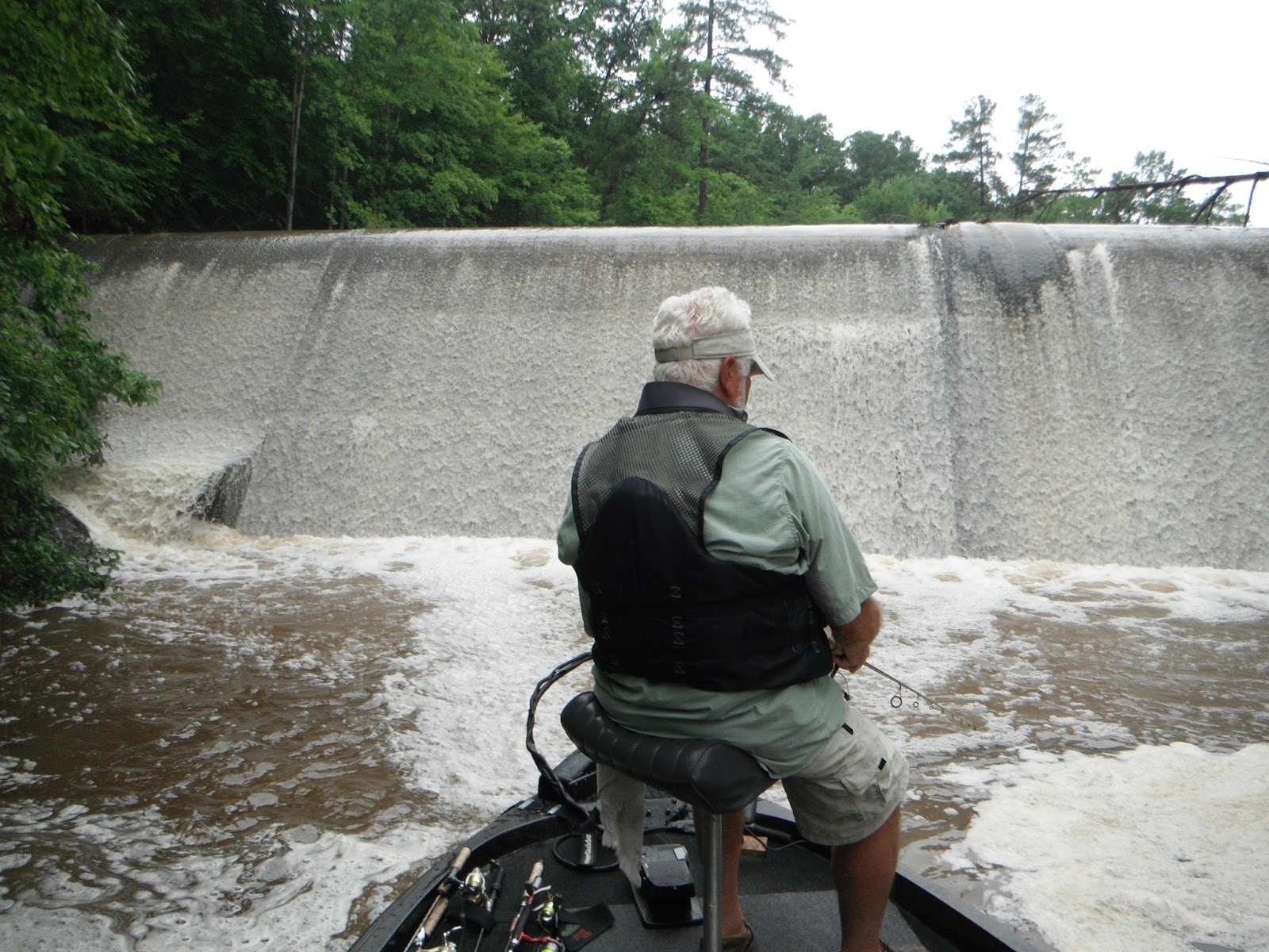 North Carolina River Fishing and Canoeing with Mack Holt Reservoir