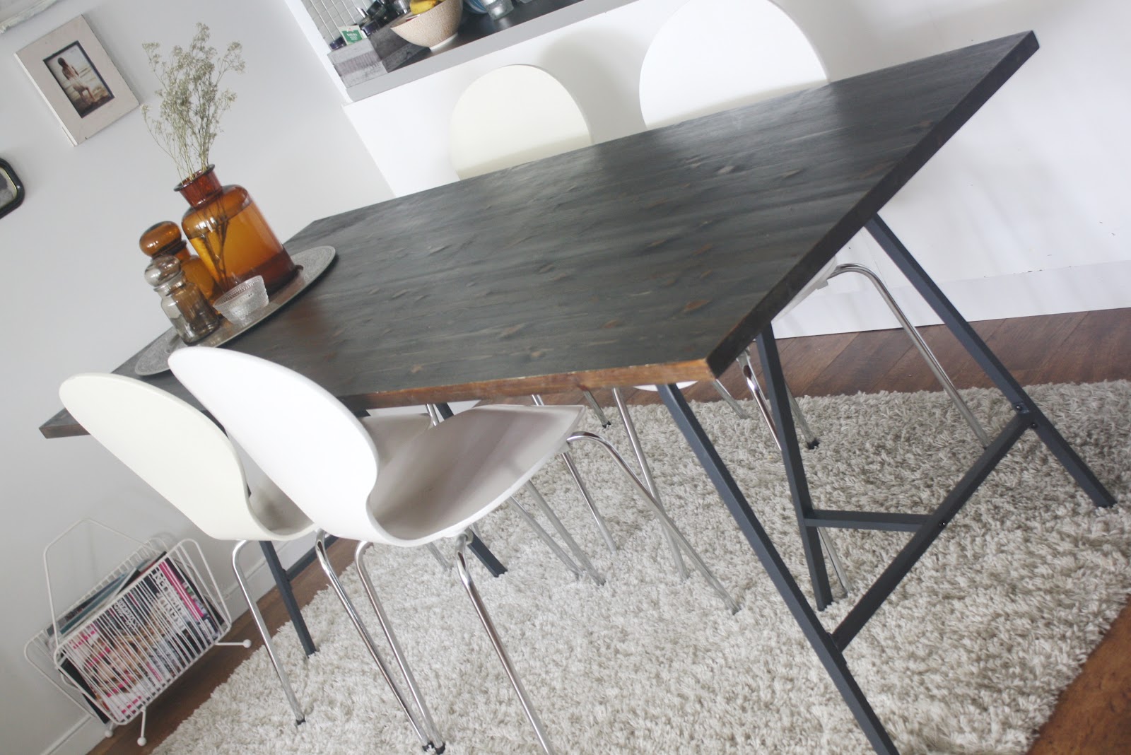Lek med kontraster: diy: forandring fryder Spisestue diy