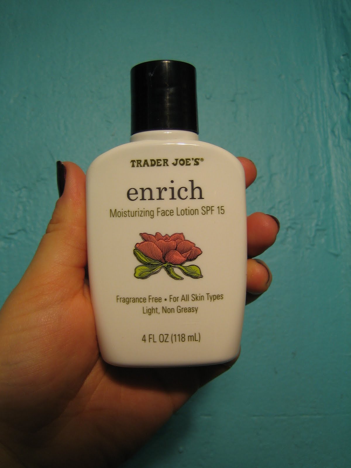 Bower of Blisse Trader Joe's Enrich Face Lotion