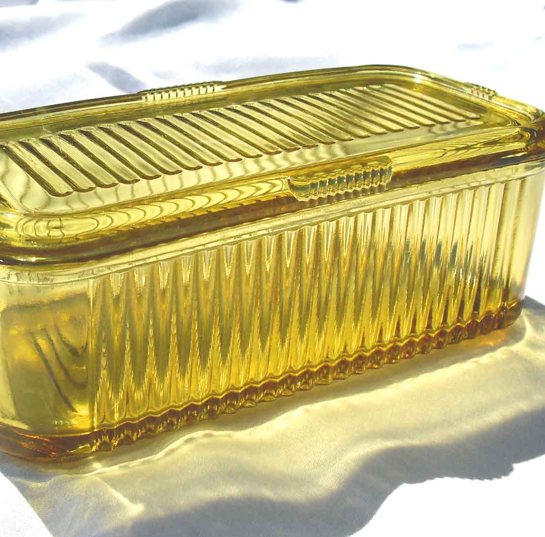 Any Old Time Vintage Vintage Glass Refrigerator Box Save your