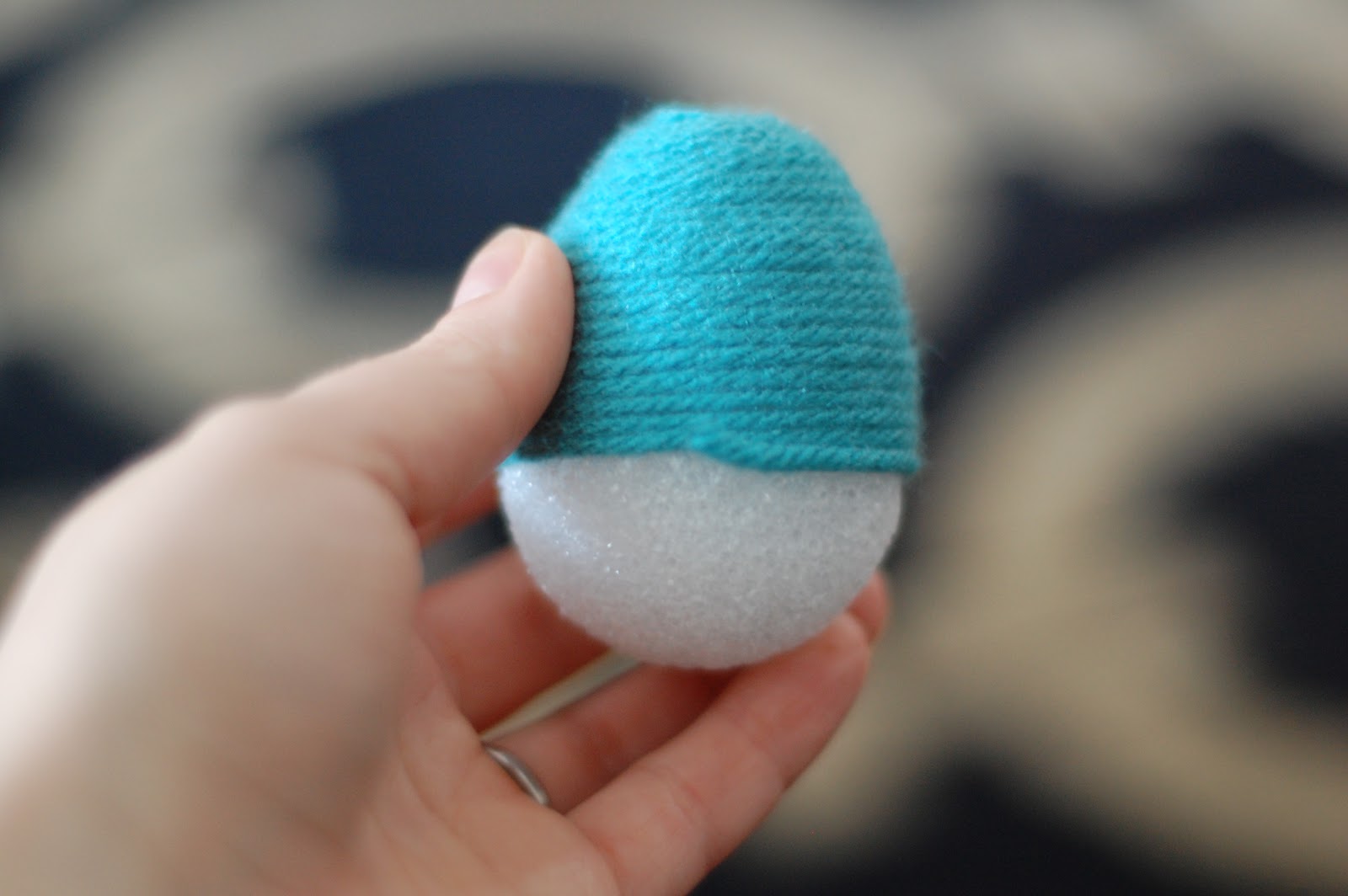 the remsnyders yarn easter eggs. how to.