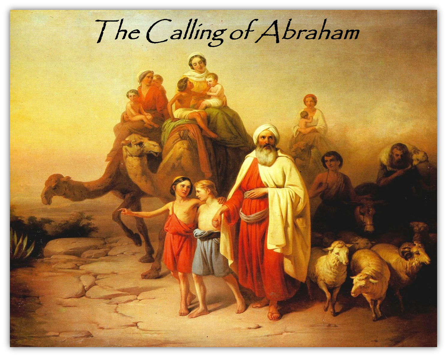 La chiamata di Abramo dans immagini sacre calling+of+abraham