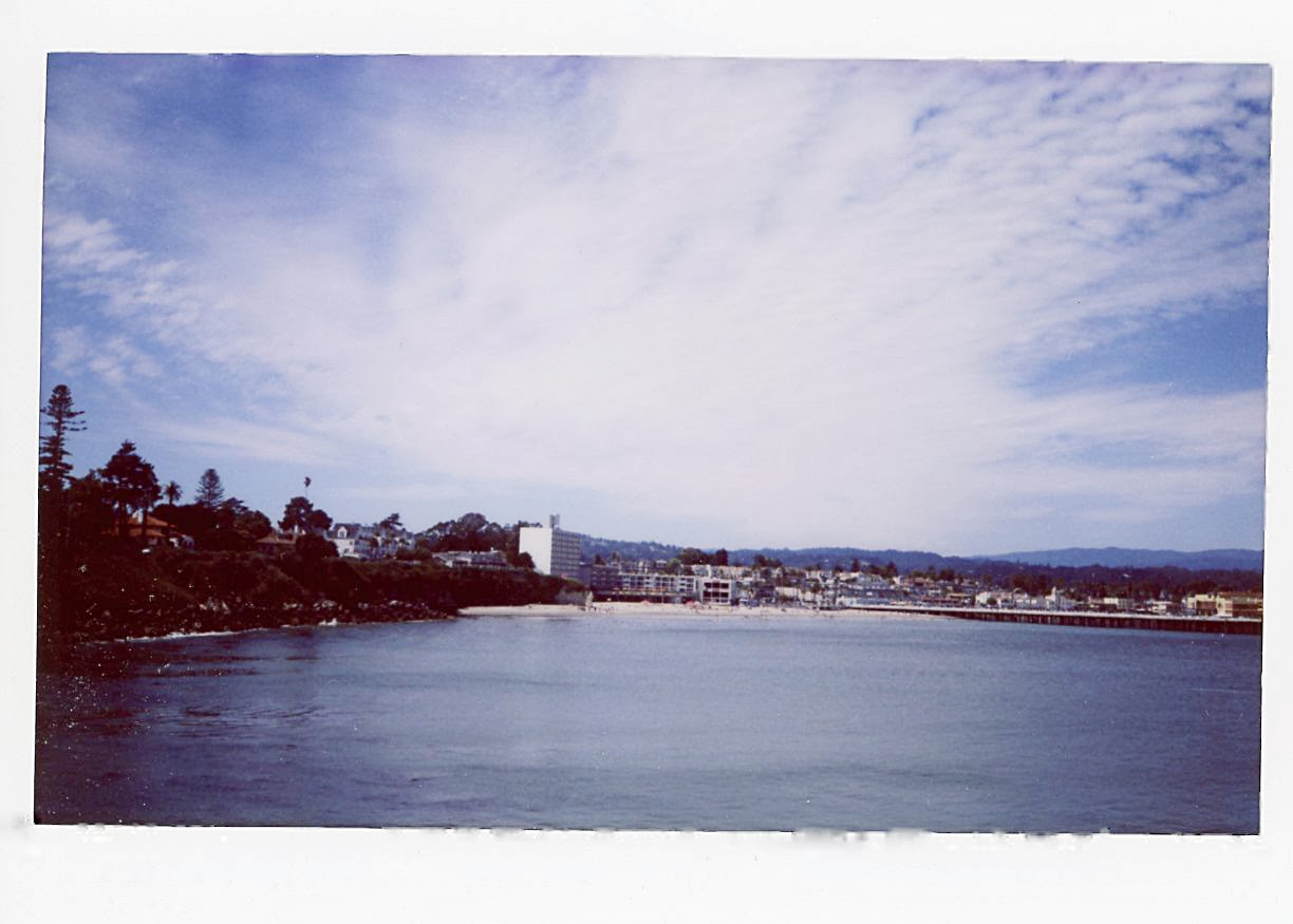 Instax 210 wide Santa Cruz beach