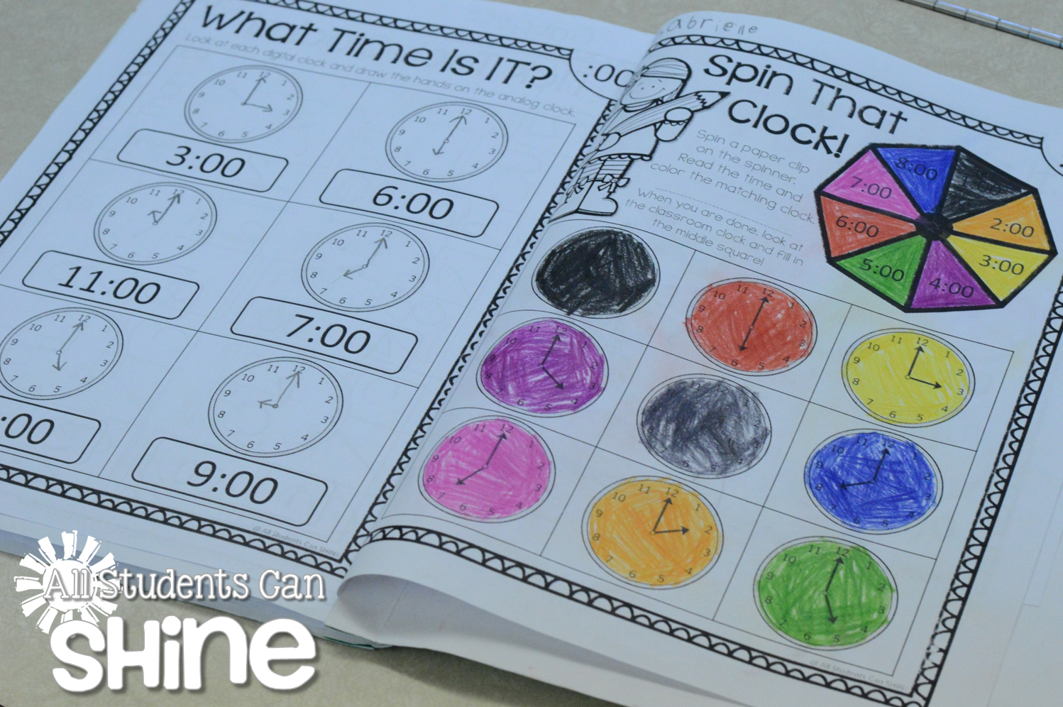 What TIME Is It, Mr. Fox? All Students Can Shine