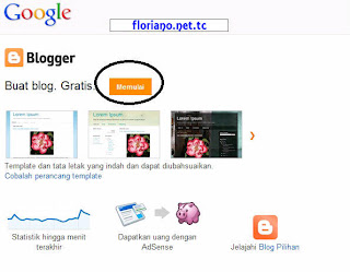 cara membuat blog di blogger