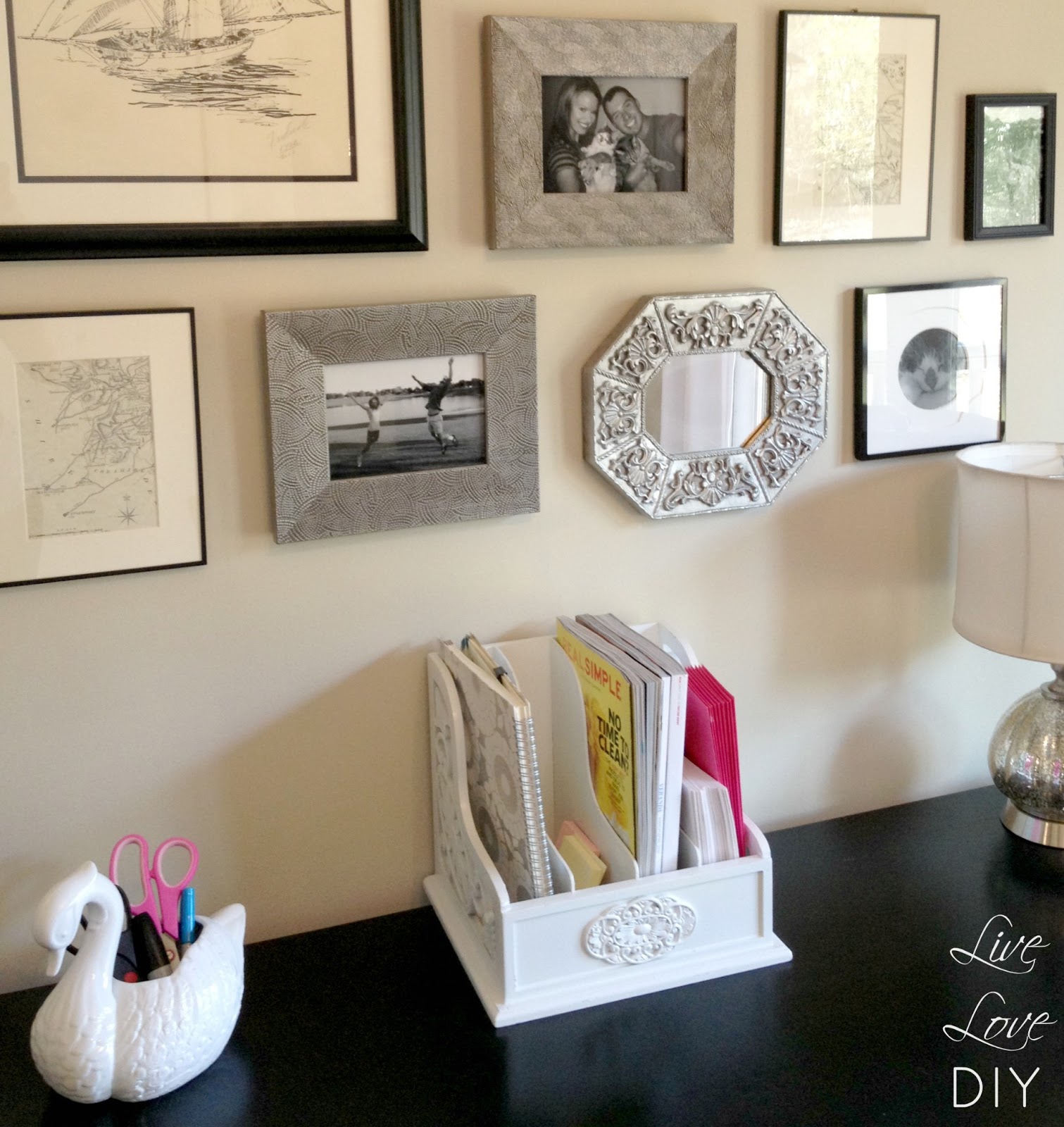 LiveLoveDIY: How To Spray Paint a File Cabinet (and the occasional LiveLoveDIY: How To Spray Paint a File Cabinet (and the occasional