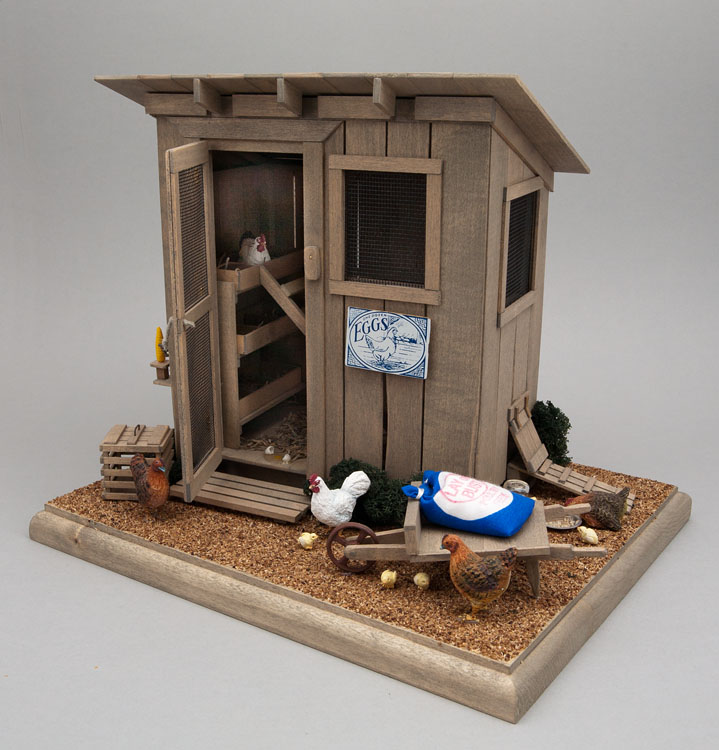 One of the Zydek's best sellers, their chicken coop was on the cover ...
