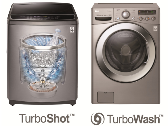 LG TurboWash and TurboShot technologies LG TurboWash and TurboShot technologies