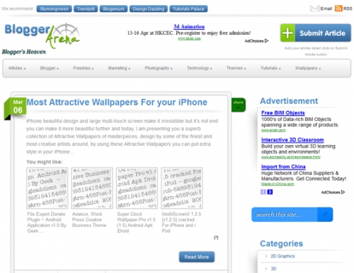 BloggerArena BloggerArena