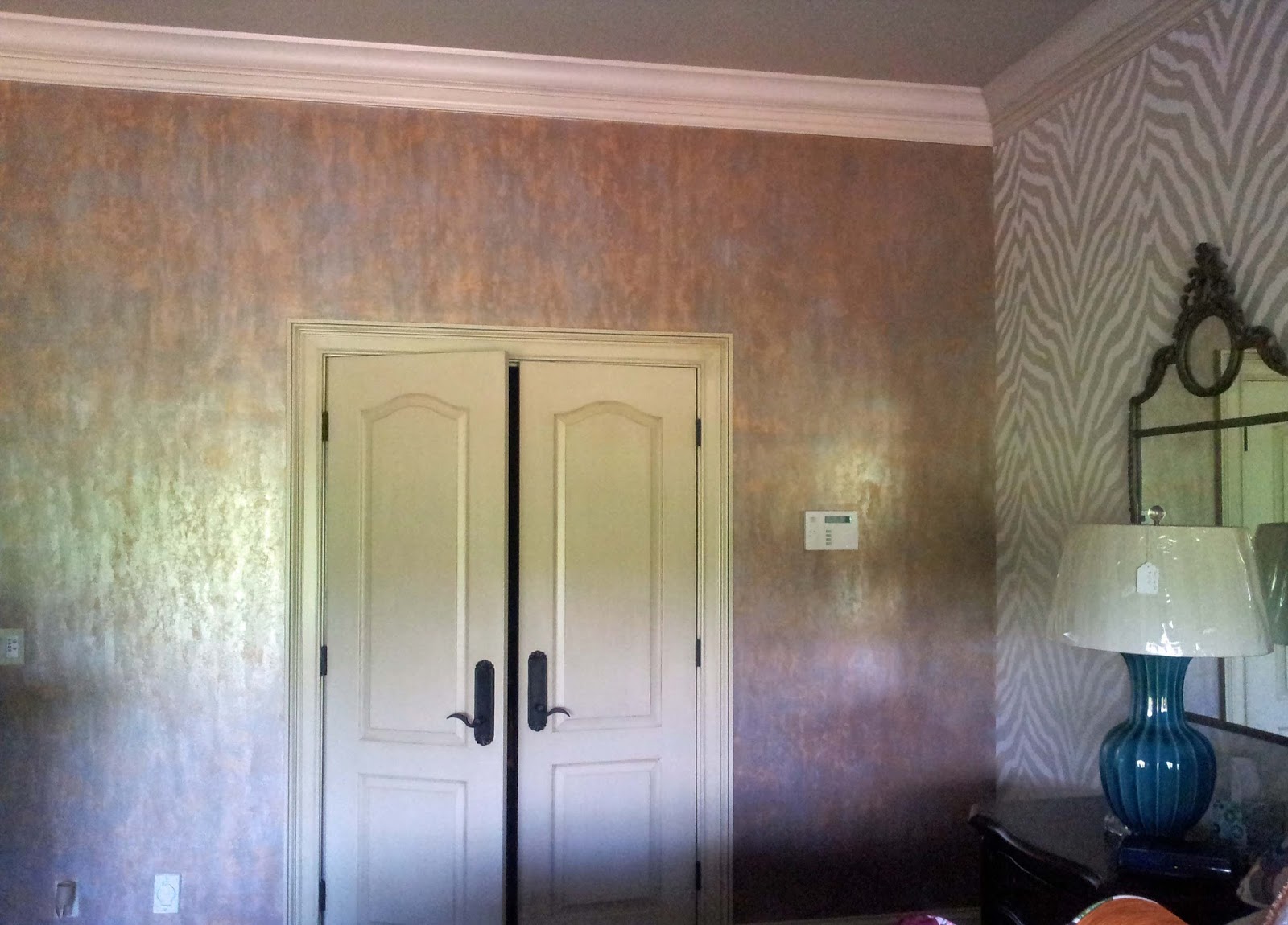 Davis Creative Painting METALLIC BEDROOM WALLS