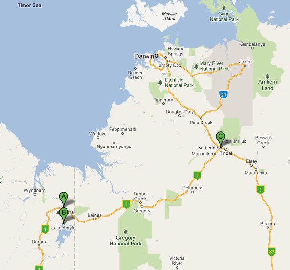 Lloyds on Tour Lake Argyle