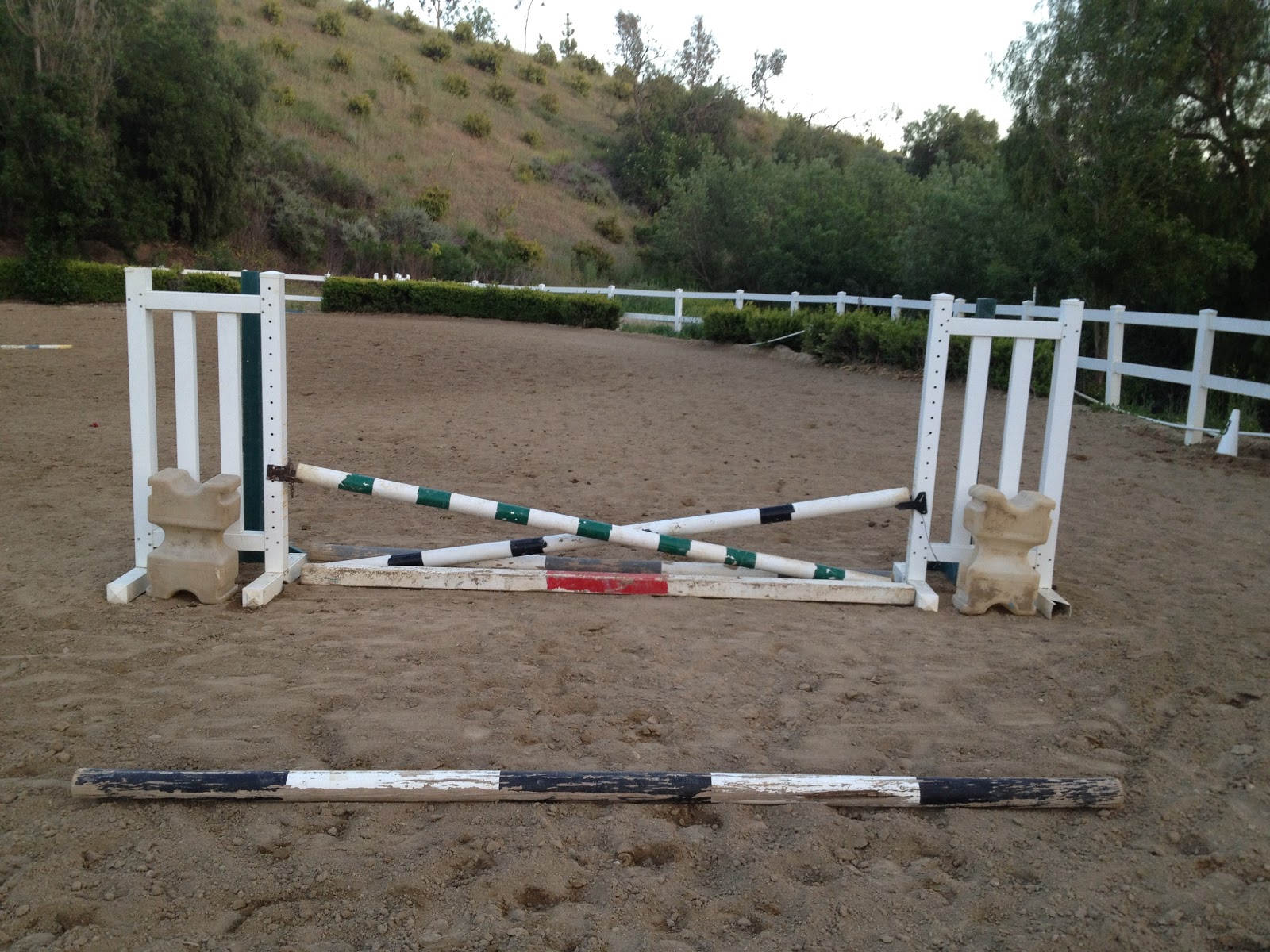 Eventing in Color Our first crossrail