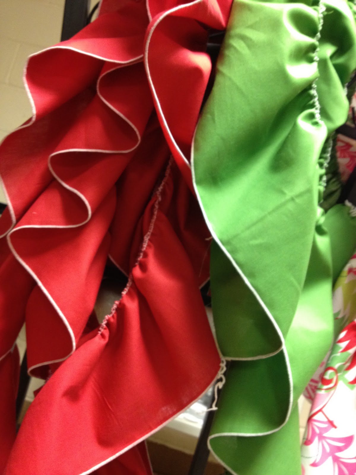 Ruffled Tree Skirt Life in the Green House