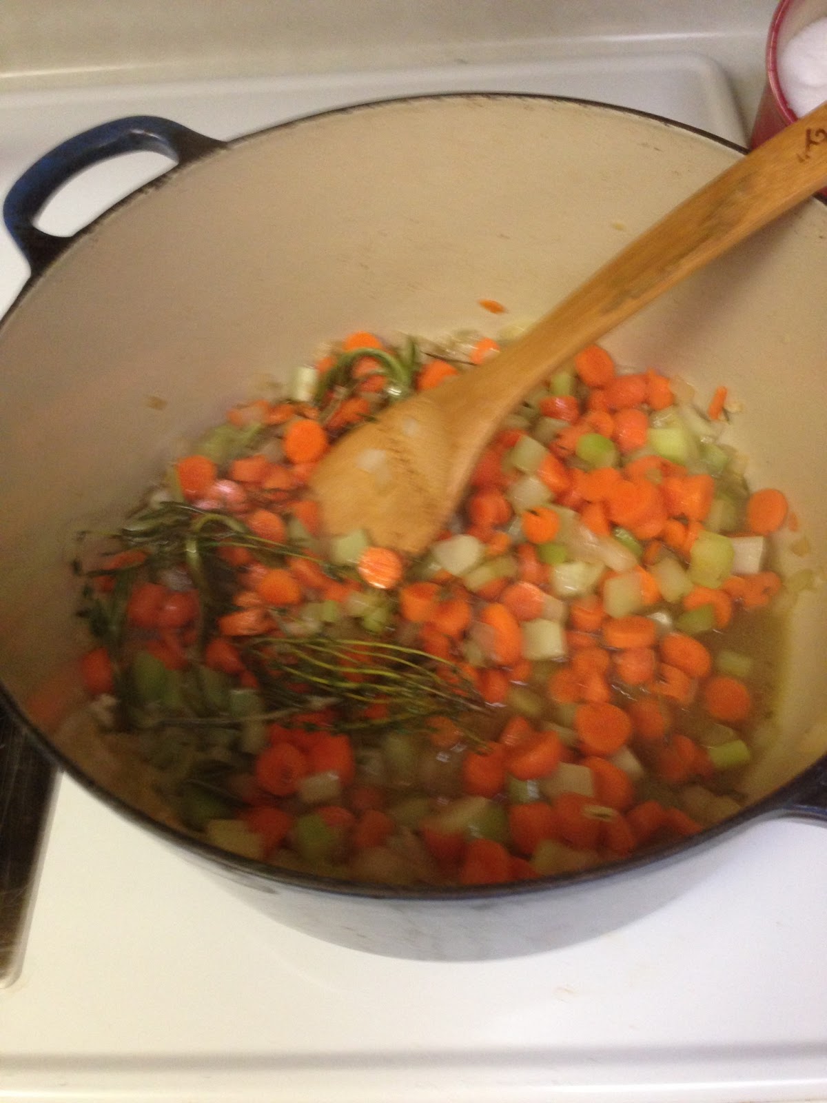 homegrownEats Roasted Chicken Soup with Rice