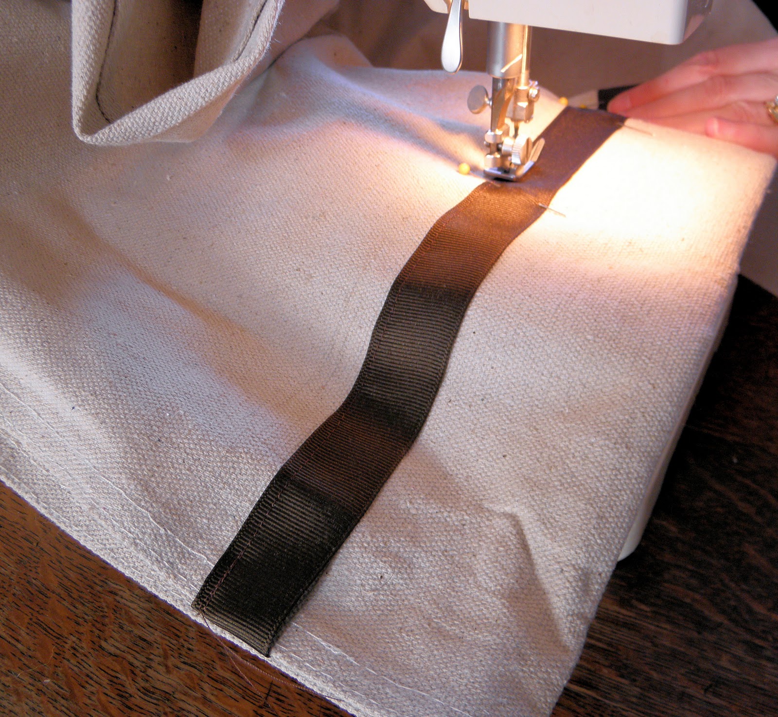 Shabby Love Drop Cloth Shower Curtain Tutorial