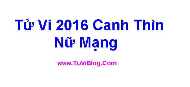 Tu Vi 2016 Canh Thin Nu Mang 2000