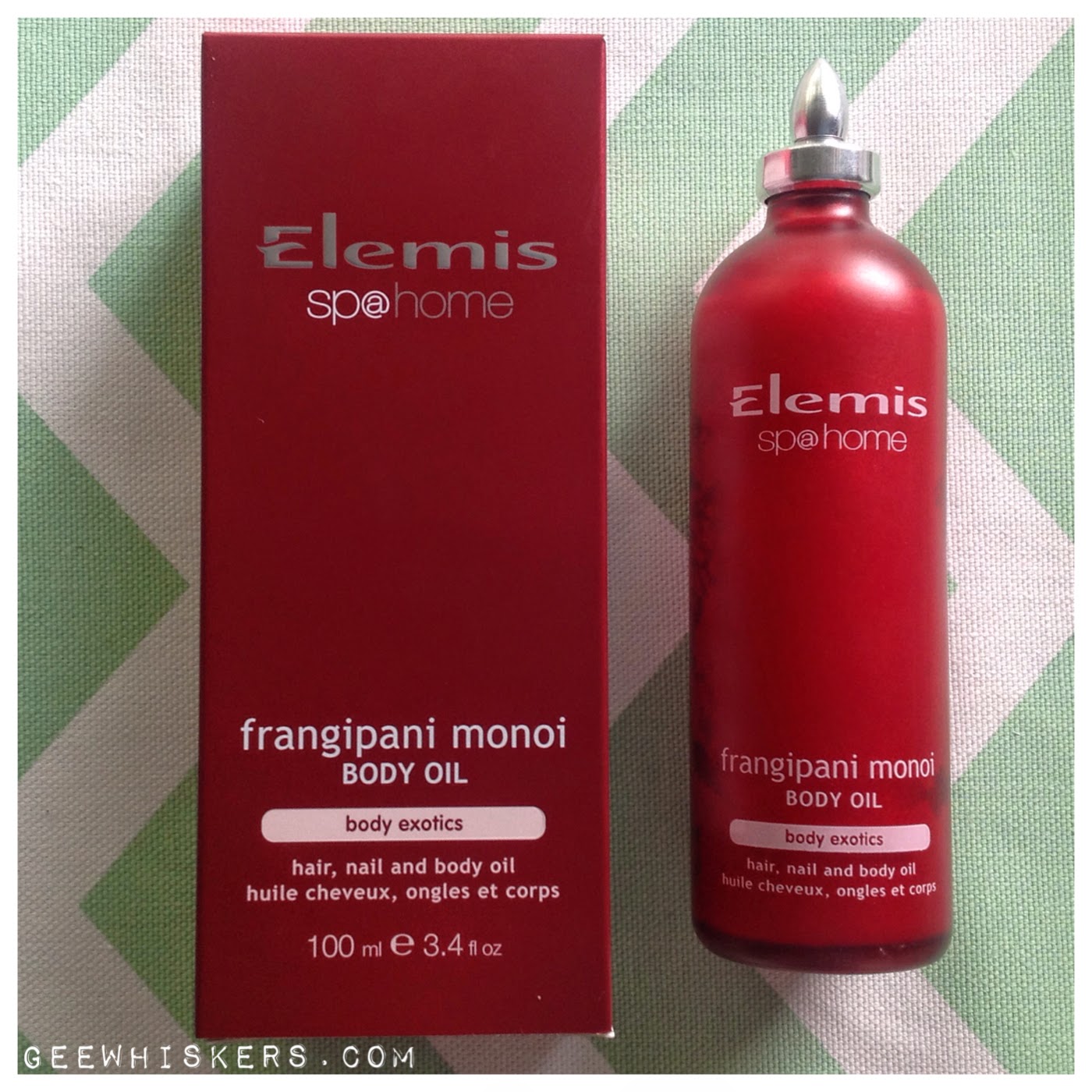 Elemis Frangipani Monoi Body Oil / Gee Whiskers!
