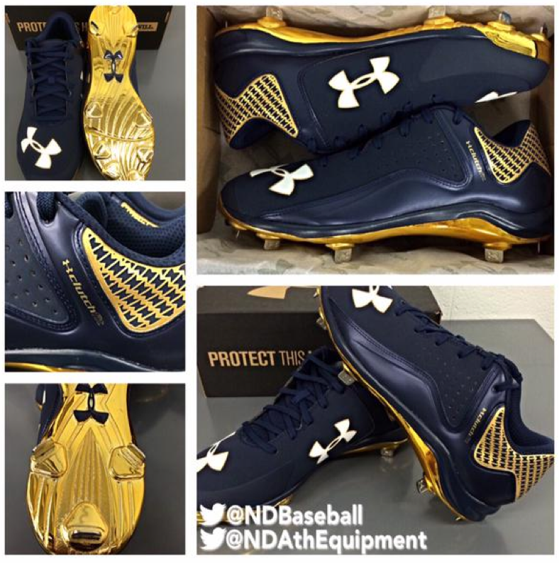 notre dame baseball cleats