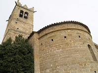 L'absis i el campanar de Sant Andreu de Gurb L'absis i el campanar de Sant Andreu de Gurb