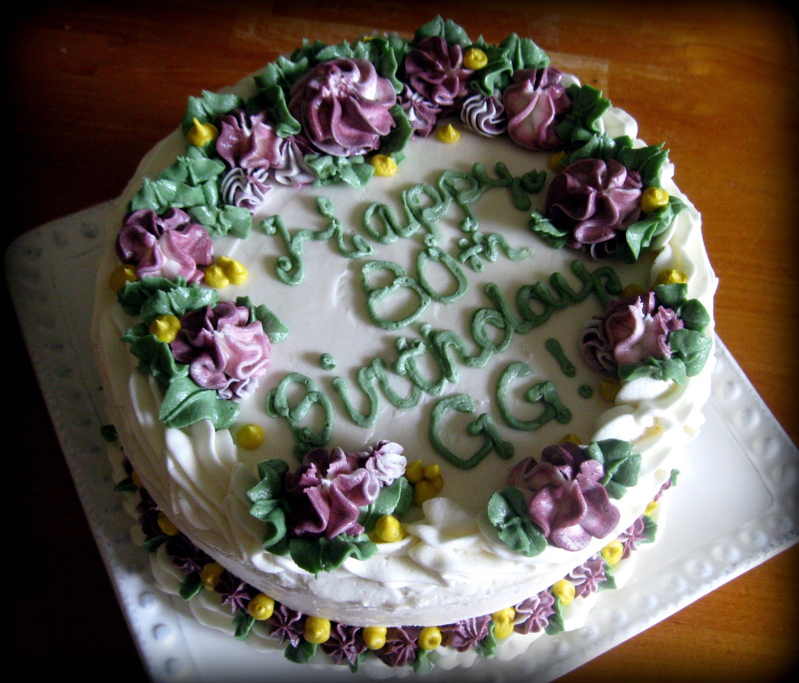 Adirondack Baker Happy Birthday Cake from Baking Illustrated!