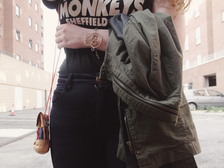 How to wear the military trend. It's Cohen Manchester fashion blog