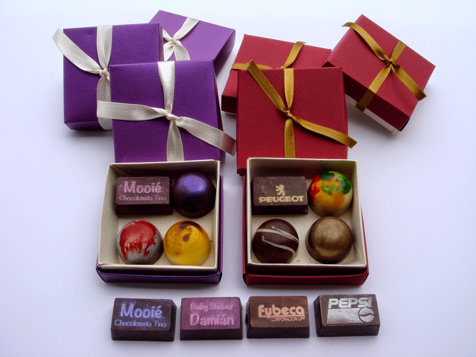 Mooié Chocolatería Fina Chocolates Personalizados