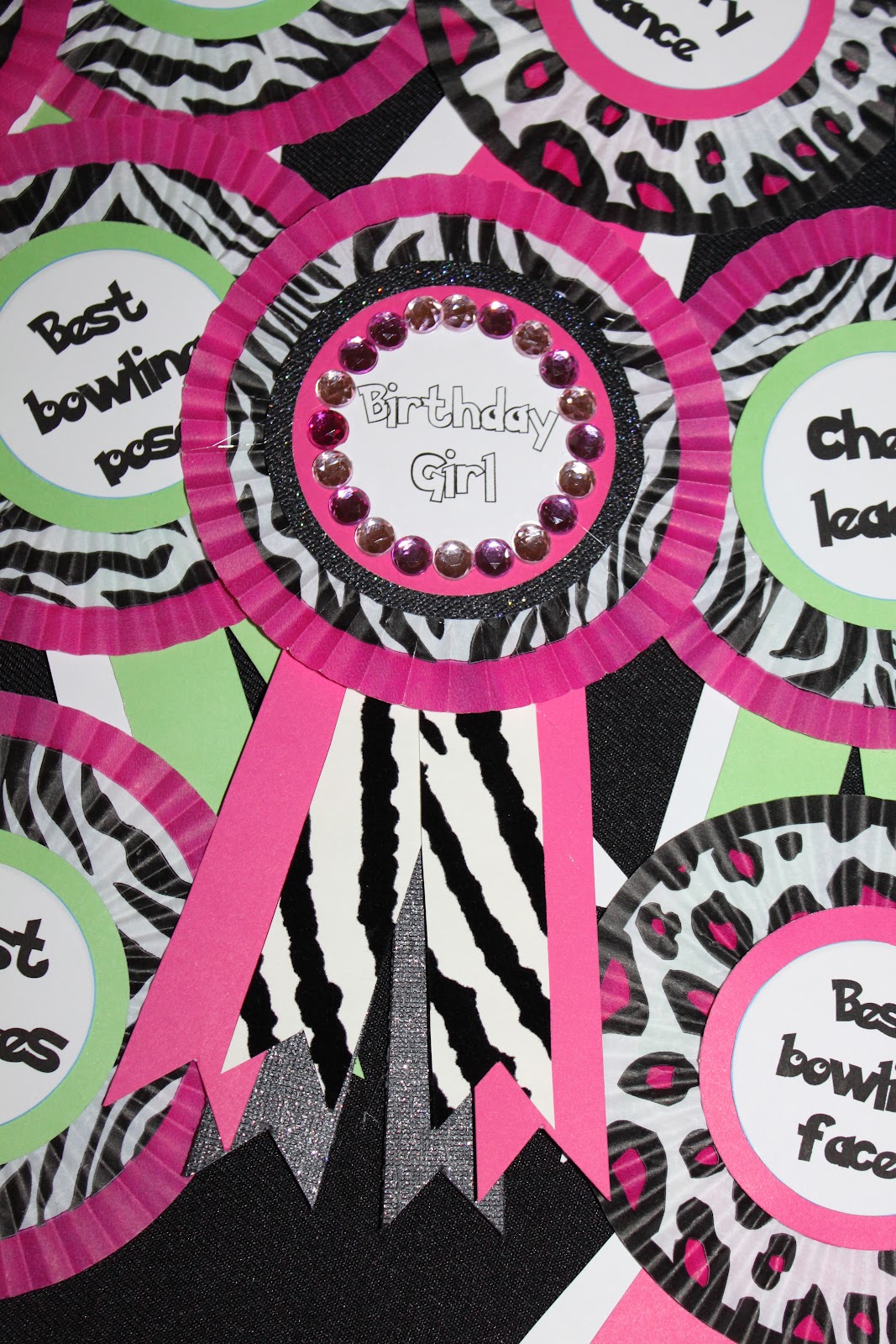 love is in the details Cupcake Liner Award Ribbons