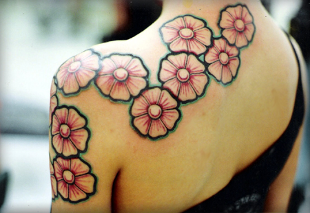 Beautiful Flower Tattoo