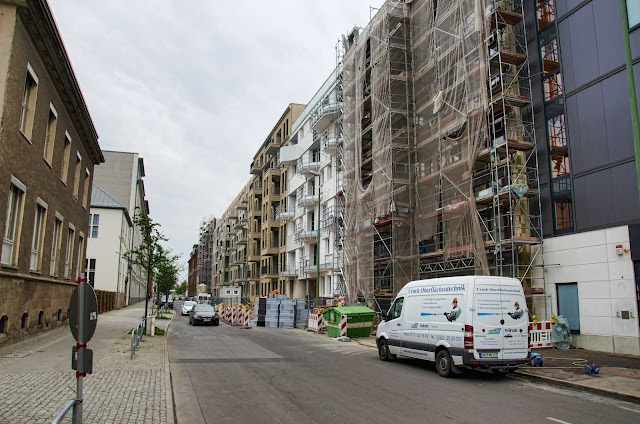 Baustelle LAUTIZIA, Neubau-Eigentumswohnungen, Ehrenbergstraße 20, 10245 Berlin, 11.04.2014