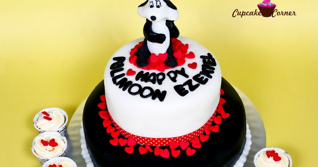 Skunk Birthday Cake Skunk Birthday Cake