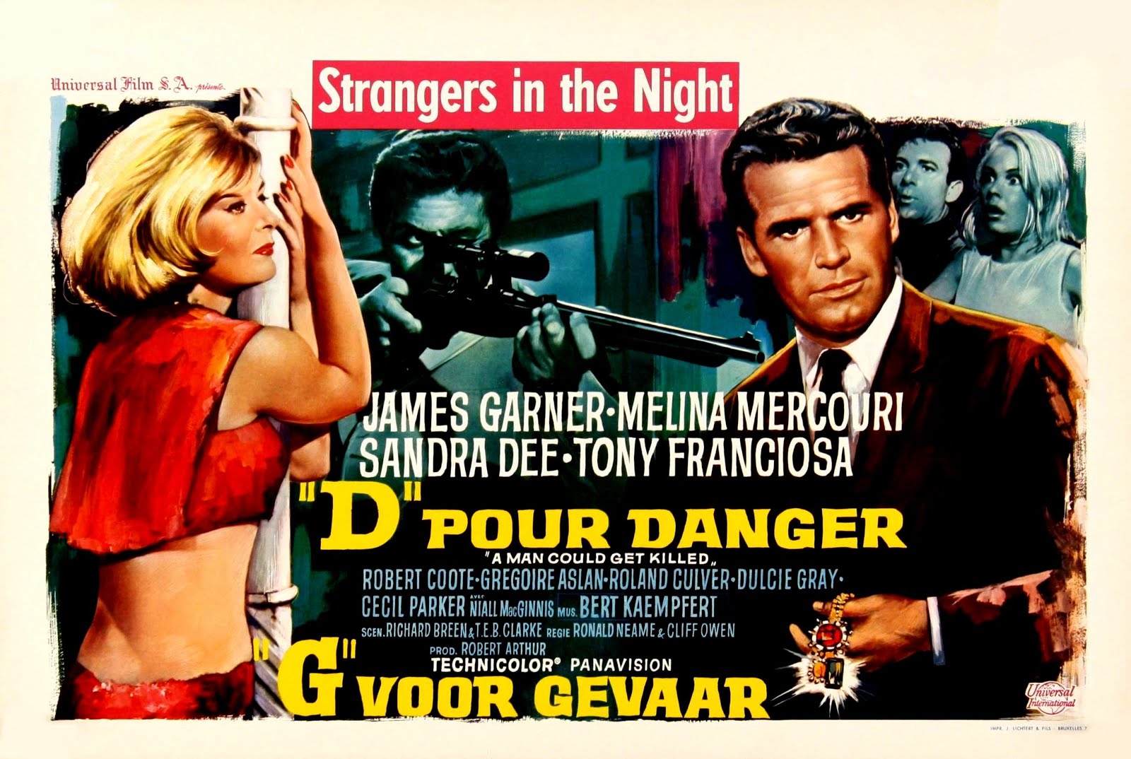 "D" pour danger (1965) Ronald Neame , Cliff Owen - A man could get killed (24.05.1965 / 1965)