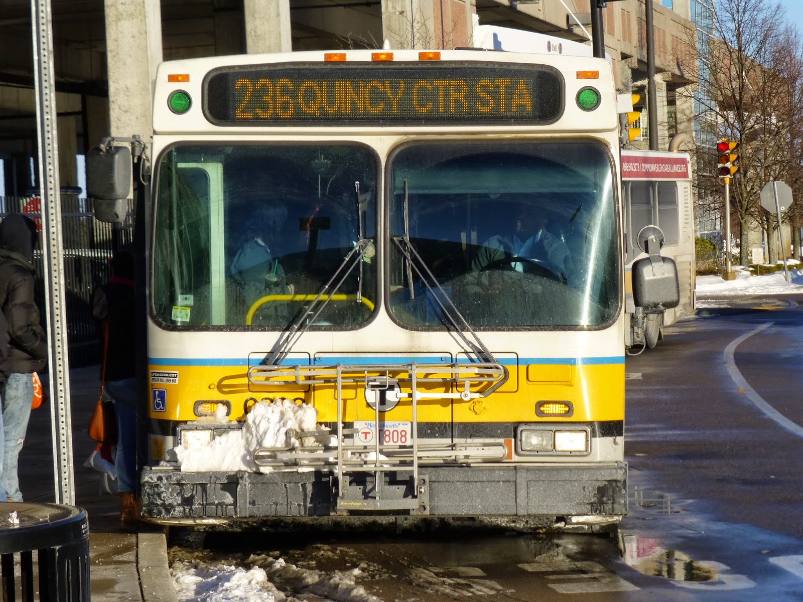 Miles on the MBTA 236 (Quincy Center Station South Shore Plaza via