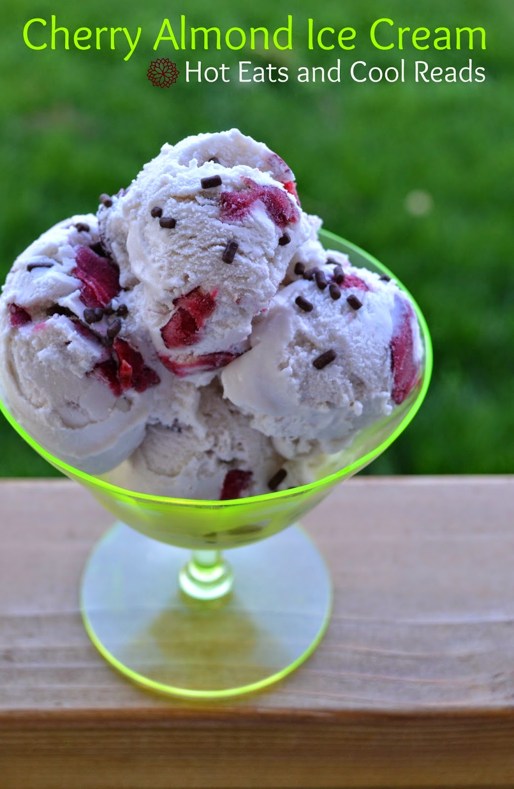 Hot Eats and Cool Reads: Dark Sweet Cherry Almond Ice ...