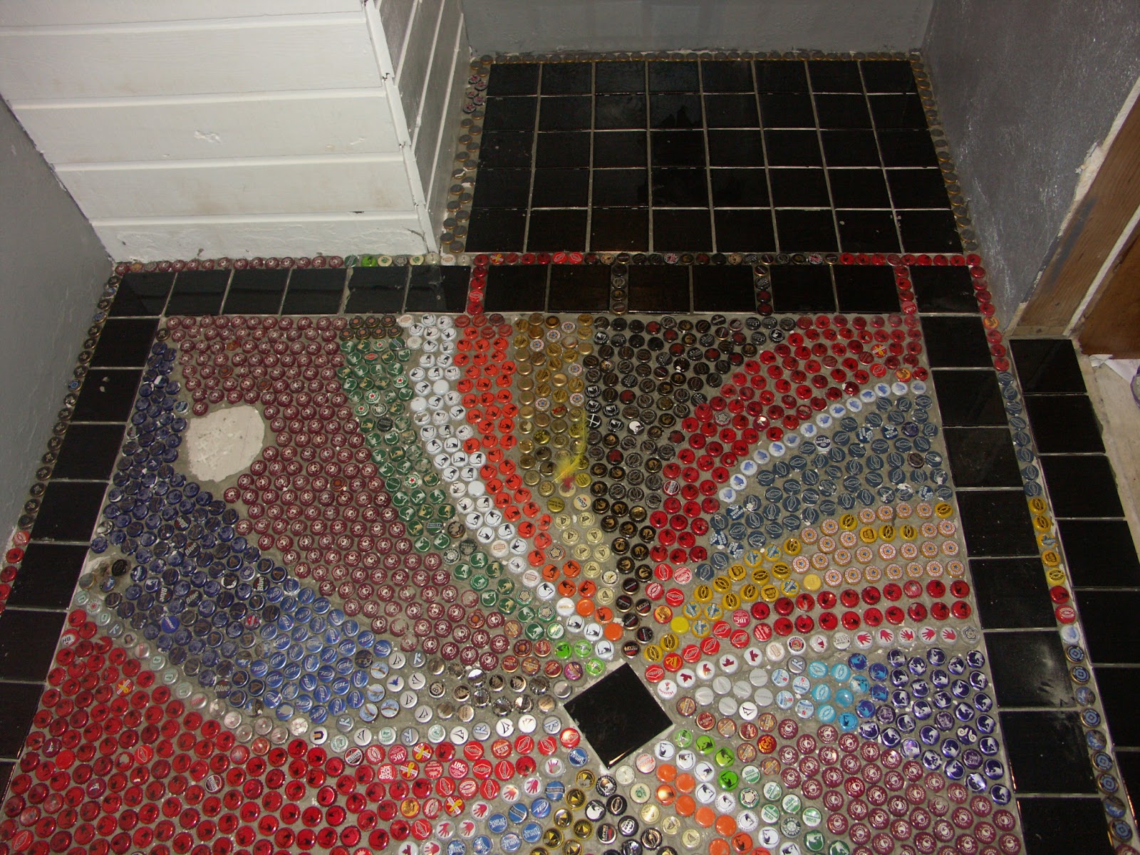 Our Irish Manor Bottle cap floor progressive