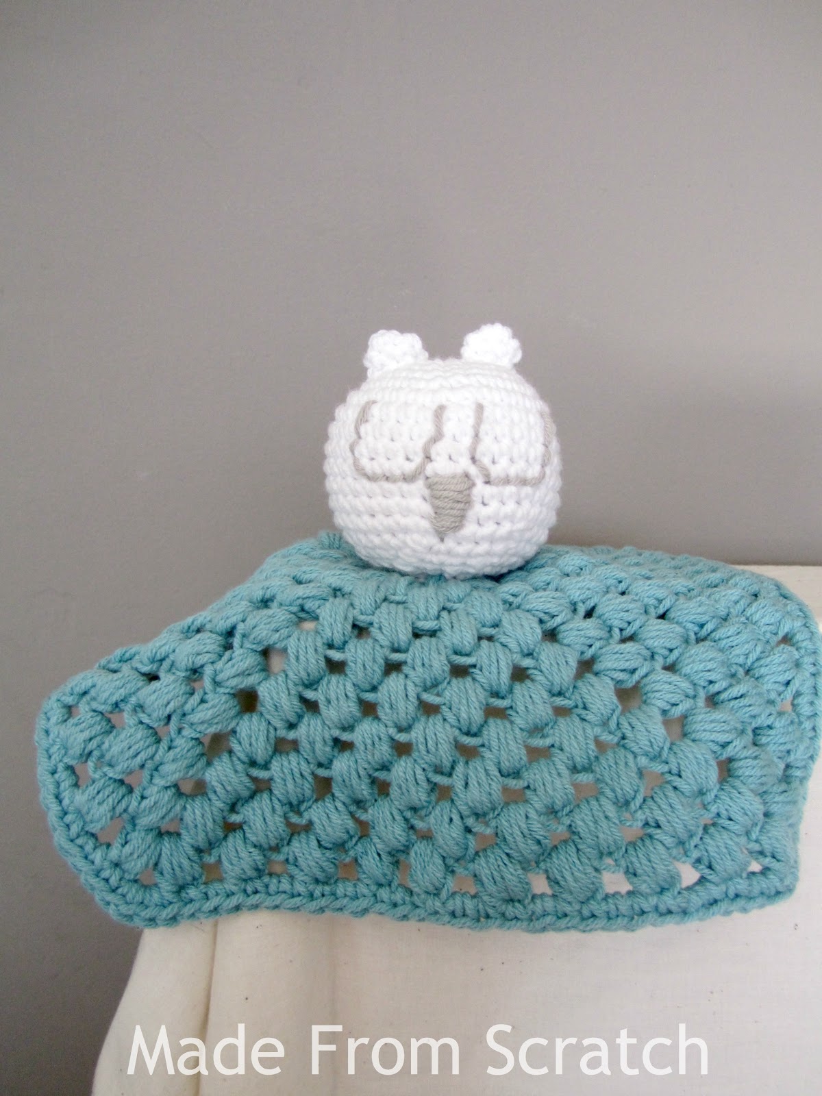 Little Bird With a French Fry Crochet Snuggle Buddy