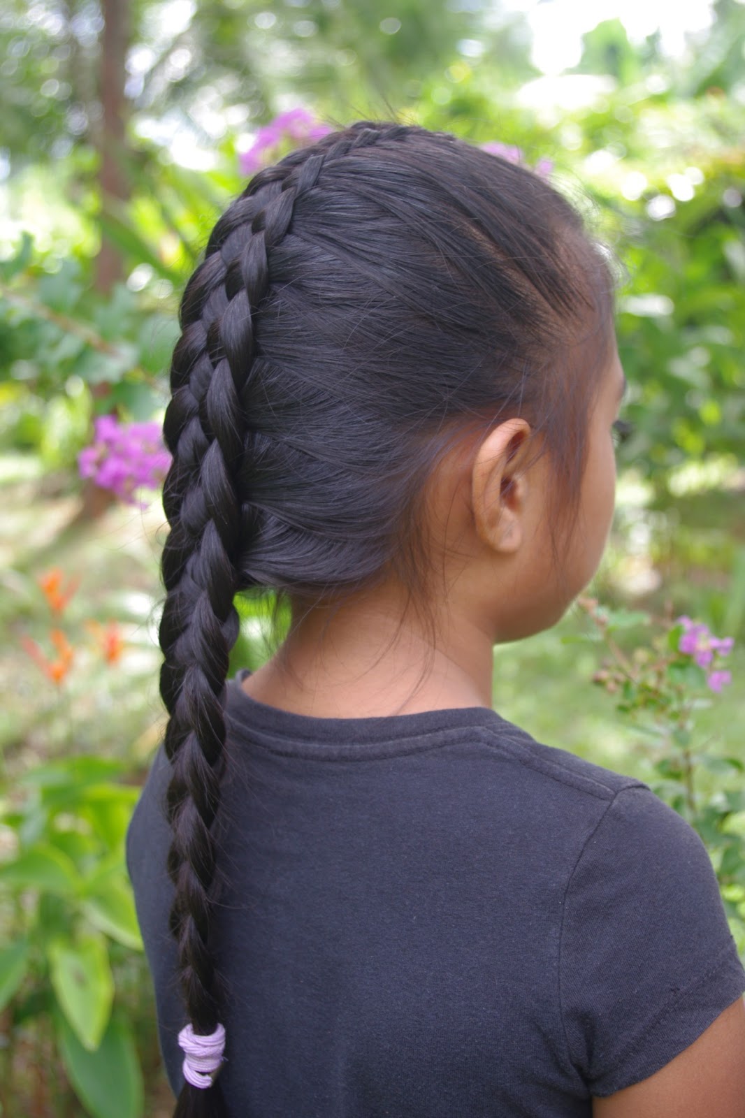 Braids & Hairstyles for Super Long Hair: Micronesian Girl~ 6-Strand French  Braid