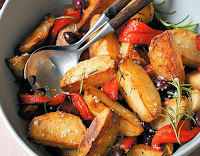 Batatas Crocantes com Pimentão Batatas Crocantes com Pimentão (vegana)