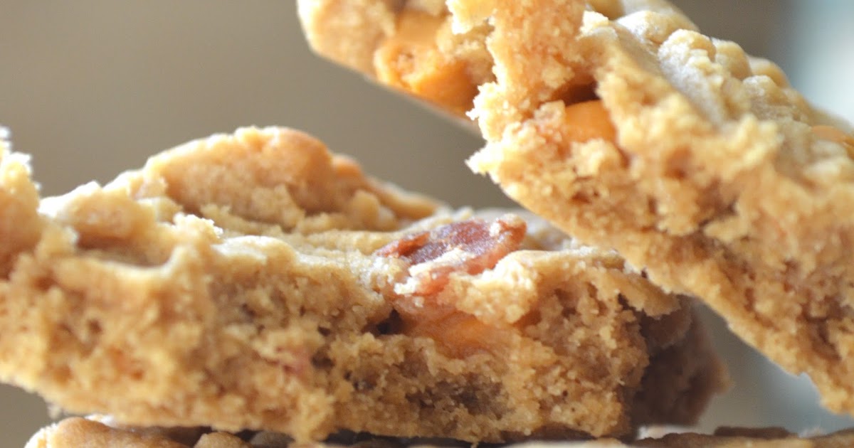 The Lazy Daisy Kitchen peanut butter bacon butterscotch cookies