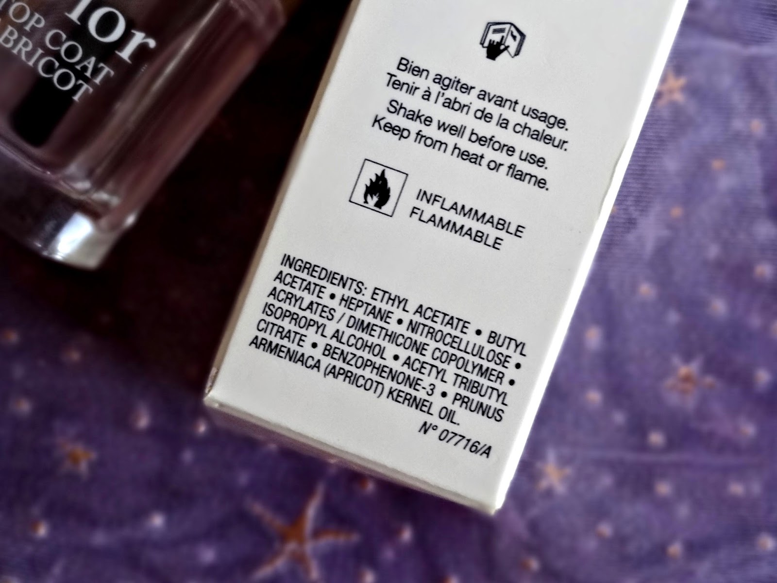 Makeup, Beauty and More Dior Abricot Manicure Favorites Top Coat