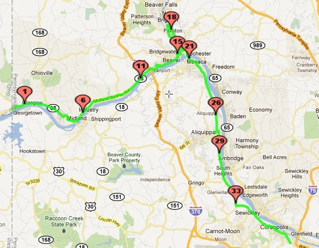 Ohio Rover Trail, North and South sections, 11/12/05