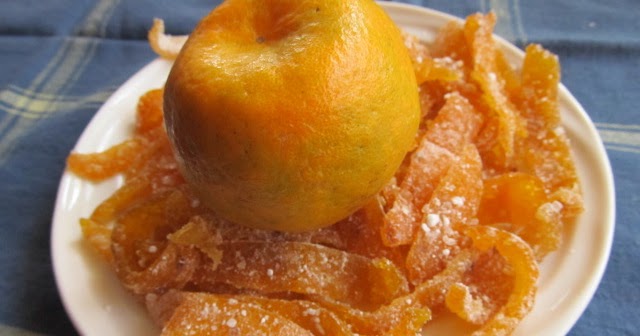 Candied Orange Peels