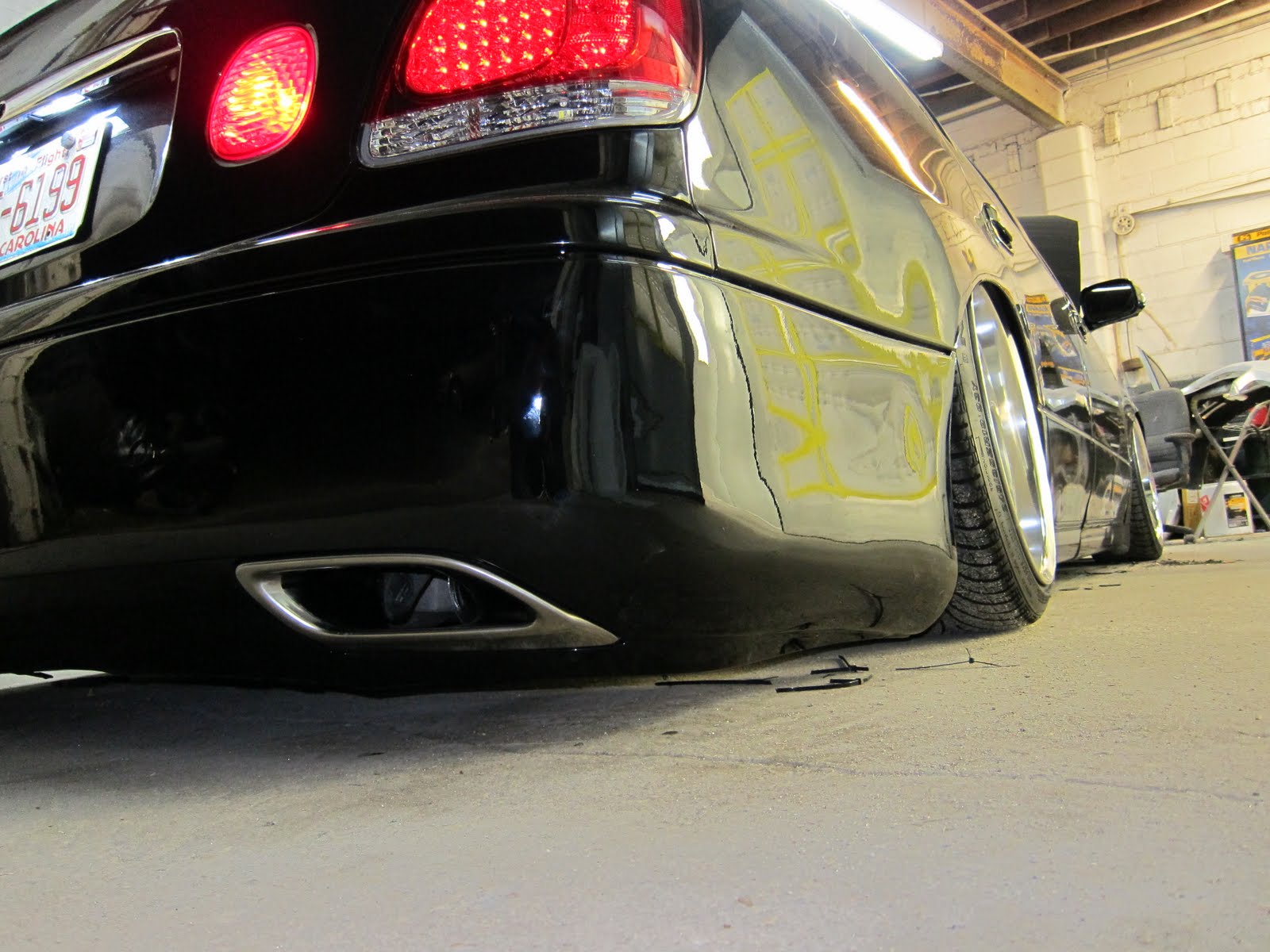 Flawless Fitment GS with LS460 Bumper & Exhaust Tips.