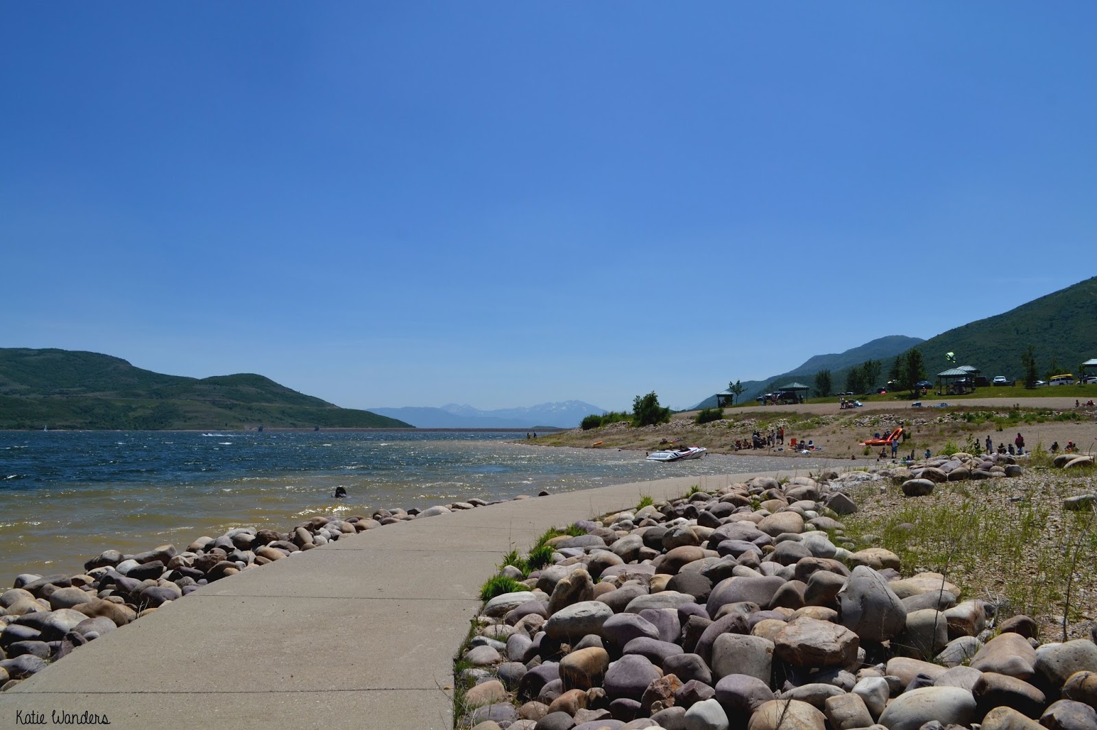 Katie Wanders Jordanelle Reservoir / State Park Utah