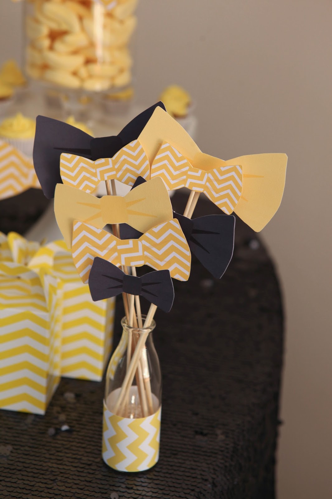 Party Inspirations Bow Tie 1st Birthday By Any Occasion Events